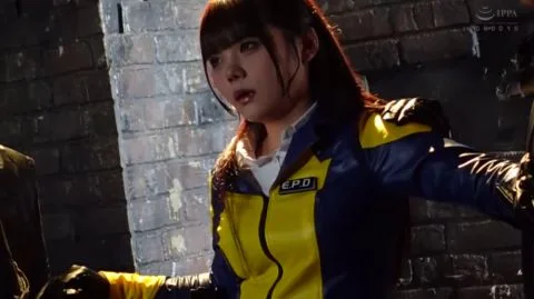 Asian Girl in EPD Jacket Industrial Setting