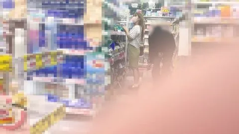 Asian Girls Shopping in Store