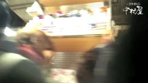 Asian Girls in Retail Store POV