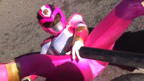 Asian Superhero Cosplay Erotic Scene