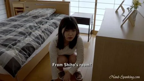 Asian Mother and Teen Daughter Spanking