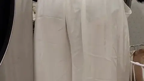 Asian Girl Doing Laundry