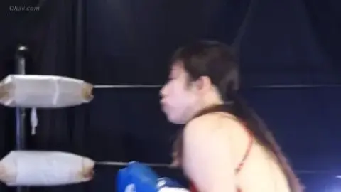 Asian Women Boxing in Ring