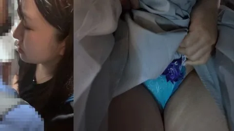 Asian Couple Undressing POV