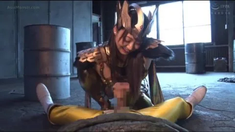 Asian Cosplay Armor Scene