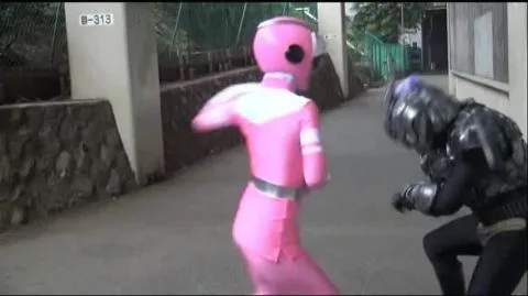 Asian Women in Spandex Fight Outdoors