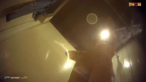 Asian girl oral sex in bathroom