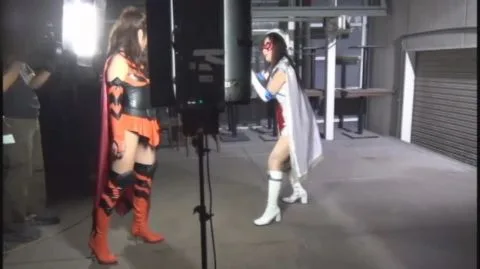 Asian Performers in Costumes and Masks