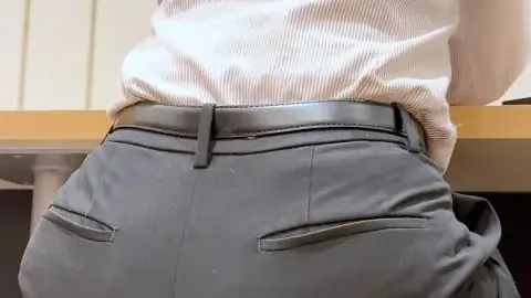 Asian Brunette in Office Setting