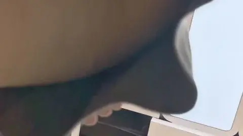 KFC – A young woman in a short skirt Masturbates