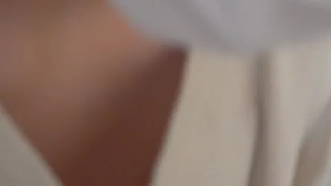 Asian Teen with Navel Piercing