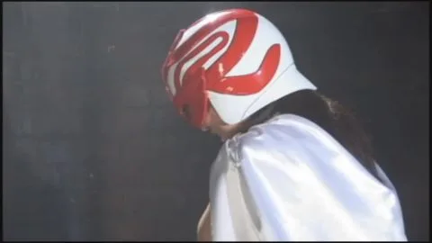 Asian Cosplay Wrestling and Fantasy Scenes