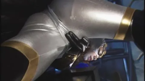 Asian Model in Costume Posing