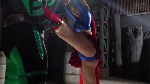 Women Kicking Man, Smiling Females