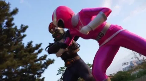 Asian Performers in Costumes and Masks Engage in Explicit Acts