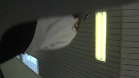 Indoor Encounter with Brunette