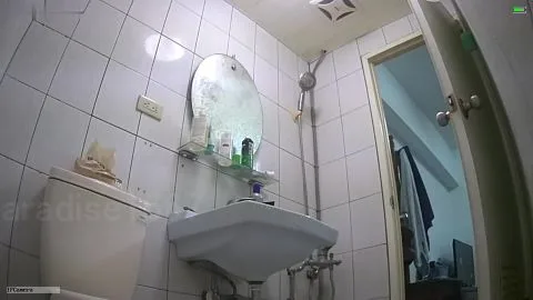 Asian Couple Shower Scene