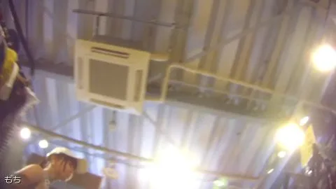 Blonde Asian Girl in Clothing Store and Bathroom