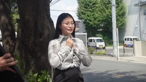 Asian Lesbian Duo in Studio