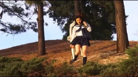 Asian Schoolgirl in Sailor Fuku Bondage