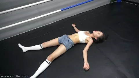 Asian Girls Boxing Ring Fight