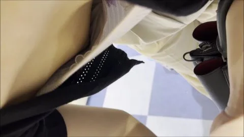 Asian Teen Shopping Tease