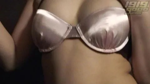 Asian Brunette in Lingerie Poses