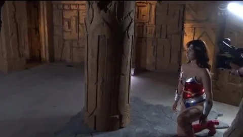 Wonder Woman Cosplay Fantasy Scene