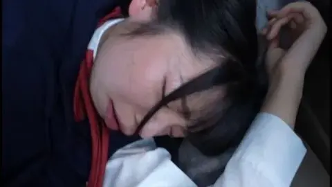 Asian Couple Intimate Moments in Car and Forest