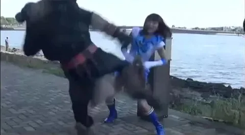 Anime Costume Outdoor Fantasy Scene