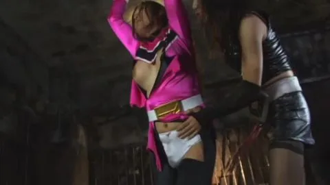 Asian Performers in Costumes and Masks Engage in Intimate Acts