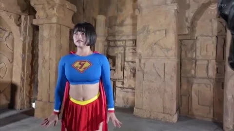 Asian Temptress in Ancient Temple Encounter