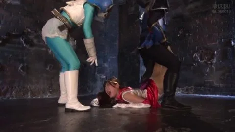 Asian Cosplay Girls in Dramatic Poses