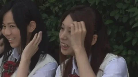 Asian Schoolgirls and Cosplay Babes in Garden and Nightclub