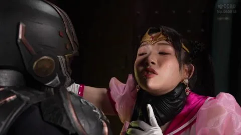 Asian Duo in Costume Bondage Scene