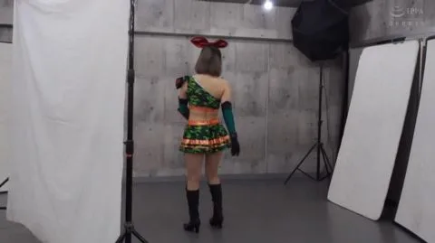 Asian Women in Photo Studio