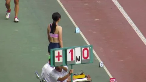 Asian Athletic Beauty in Sports Bra