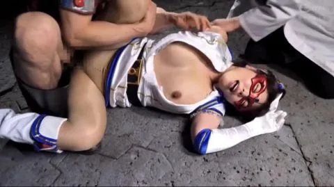 Masked Asian Couples Engaging in Restraint and Groping