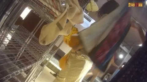 Asian Girl in Clothing Store POV