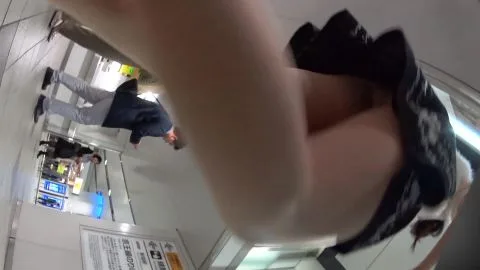 Asian Girl in Public Places