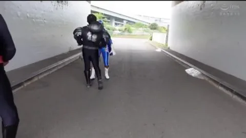 Asian Superhero Couple in Erotic Encounter