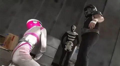 Asian Performers in Costume Play and Futuristic Scenes