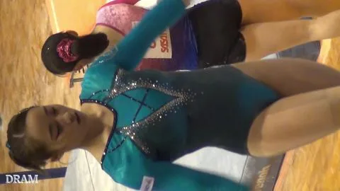 Teen Gymnasts in Leotards