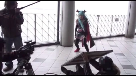 Asian Cosplay Duo in Erotic Costumes