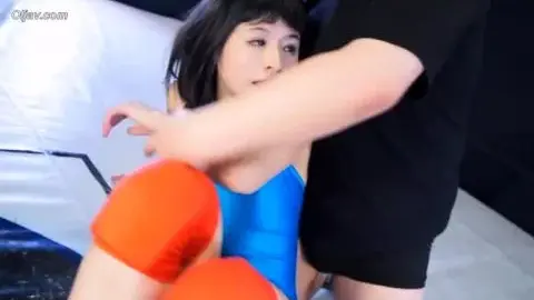 Asian Lesbians Wrestling and Restraint
