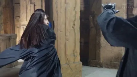 Asian Woman in Fantasy and Superhero Themes