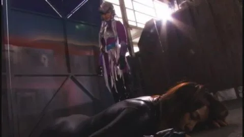 Asian Lesbians in Costumes – Industrial Setting