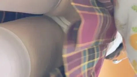 KFC – White Knee High Socks Fuck