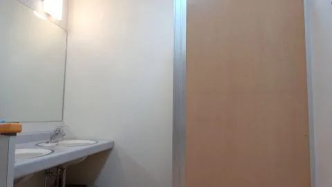 Asian Teen Dries Off After Shower