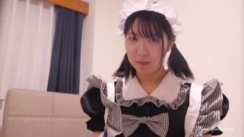 Asian Lesbians in Maid Costumes Fondle